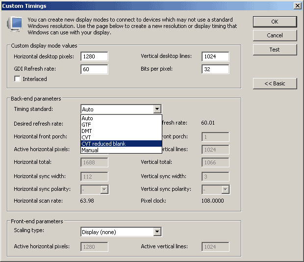 NVIDIA control panel reduced blanking #6